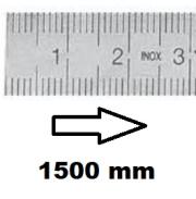 HORIZONTAL FLEXIBLE RULE CLASS II LEFT TO RIGHT 1500 MM SECTION 20x1 MM<BR>REF : RGH96-G21M5D1M0